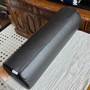 NWOT 9x26 inch Saloniture Black Bolster Pillow Massage Therapy Spa Yoga Cushion